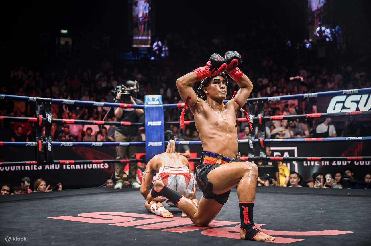 Om Rasmi Perlawanan Muay Thai di Stadium Rajadamnern, Bangkok - Klook Amerika ...